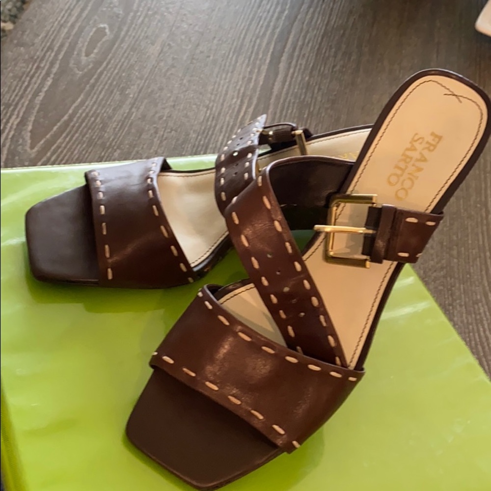 NEW without tags! Franco Sarto Brown Wedges